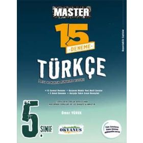 7. Sınıf 15 Türkçe Master Denemesi - Okyanus Yayınları