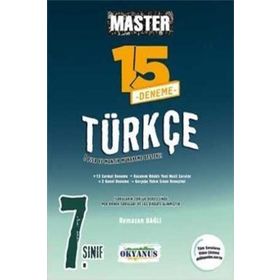 7. Sınıf 15 Türkçe Master Denemesi - Okyanus Yayınları