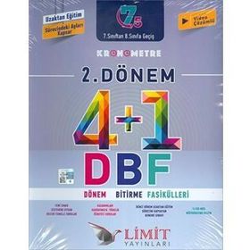 7. Sınıf 2. Dönem Kronometre Dönem Bitirme Fasikülleri Limit Yayınları