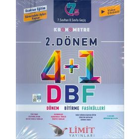 7. Sınıf 2. Dönem Kronometre Dönem Bitirme Fasikülleri Limit Yayınları