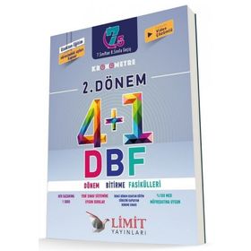 7. Sınıf 2. Dönem Kronometre Dönem Bitirme Fasikülleri Limit Yayınları