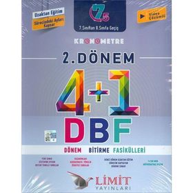 7. Sınıf 2. Dönem Kronometre Dönem Bitirme Fasikülleri Limit Yayınları