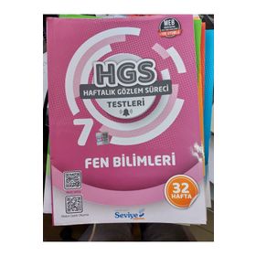 7. Sınıf 32 Hafta Fen Bilimleri Hgs Testleri Seviye Yayınları