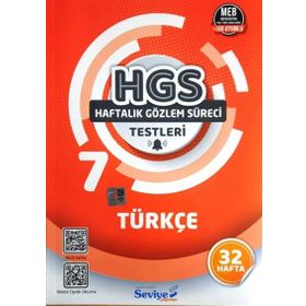 7. Sınıf 32 Hafta Türkçe Hgs Testleri Seviye Yayınları