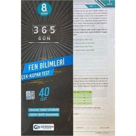 7. Sınıf 365 Gün Matematik Yaprak Test - Gezegen Yayıncılık