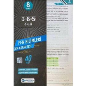 7. Sınıf 365 Gün Matematik Yaprak Test - Gezegen Yayıncılık