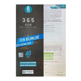 7. Sınıf 365 Gün Matematik Yaprak Test - Gezegen Yayıncılık