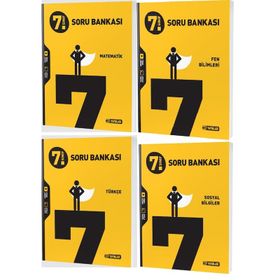 7. Sınıf 4'lü Soru Bankası Seti-Hız Yayınları