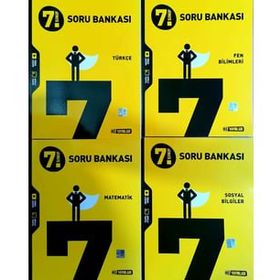 7. Sınıf 4'lü Soru Bankası Seti-Hız Yayınları