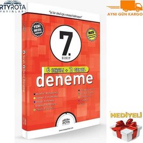 7. Sınıf 6 Sıralı 2 Genel Deneme Rty Rota Yayınları