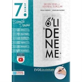 7. Sınıf 6’lı Sarmal Deneme-Evrensel İletişim Yayınları