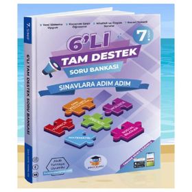 7. Sınıf 6'lı Tam Destek Tüm Dersler Soru Bankası-Zeka Küpü Yayınları