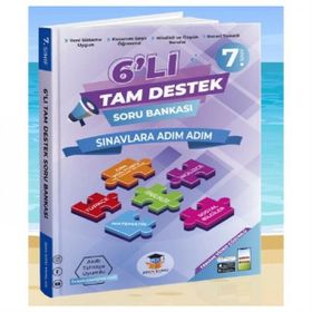 7. Sınıf 6'lı Tam Destek Tüm Dersler Soru Bankası-Zeka Küpü Yayınları