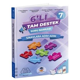 7. Sınıf 6'lı Tam Destek Tüm Dersler Soru Bankası-Zeka Küpü Yayınları
