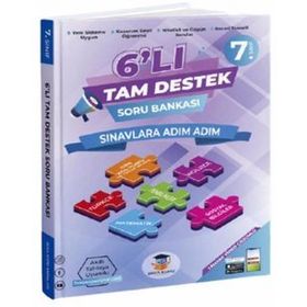7. Sınıf 6'lı Tam Destek Tüm Dersler Soru Bankası-Zeka Küpü Yayınları