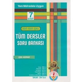 7.Sınıf Adım Adım Işıklı Tüm Dersler Soru Bankası - Işıklı Yayınları
