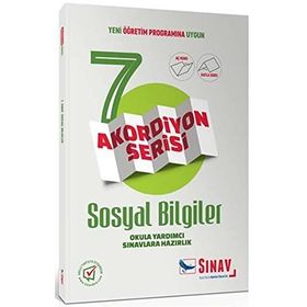 7. Sınıf Akordiyon Serisi Sosyal Bilgiler Din Kültürü ve Ahlak Bilgisi Aç Konu Katla Soru - kollektif