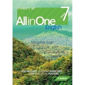 7. Sınıf All In One English Tudem Yayınları