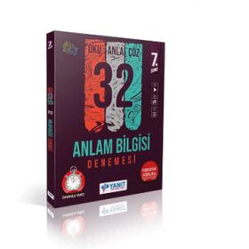 7. Sınıf Anlam Bilgisi 32 Denemesi - Yanıt Yayınları
