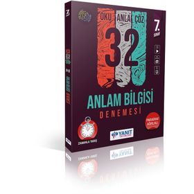 7. Sınıf Anlam Bilgisi 32 Denemesi - Yanıt Yayınları