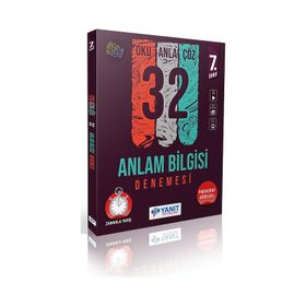 7. Sınıf Anlam Bilgisi 32 Denemesi - Yanıt Yayınları