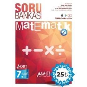 7. Sınıf AORT Matematik Soru Bankası Analiz Yayınları