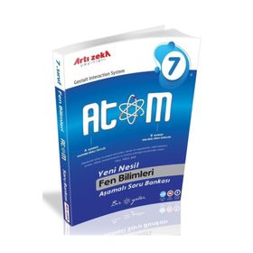 7. Sınıf Atom Fen Bilimleri Aşamalı Soru Bankası Artı Zeka Yayınları