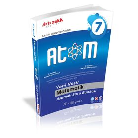 7. Sınıf Atom Matematik Aşamalı Soru Bankası Artı Zeka Yayınları