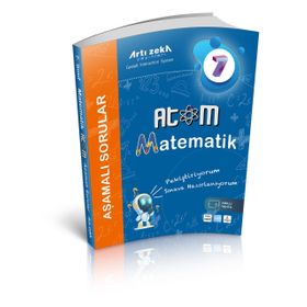 7. Sınıf Atom Matematik Aşamalı Soru Bankası Artı Zeka Yayınları