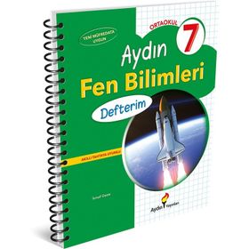 7. Sınıf Aydın Fen Bilimleri Defterim - Aydın Yayınları