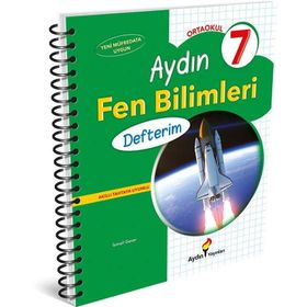 7. Sınıf Aydın Fen Bilimleri Defterim - Aydın Yayınları