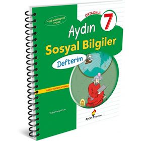 7. Sınıf Aydın Sosyal Bilgiler Defterim - Aydın Yayınları