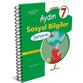 7. Sınıf Aydın Sosyal Bilgiler Defterim - Aydın Yayınları