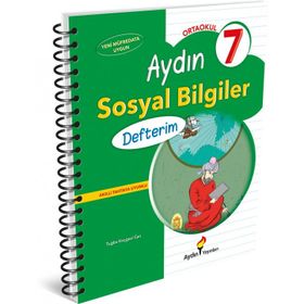 7. Sınıf Aydın Sosyal Bilgiler Defterim - Aydın Yayınları