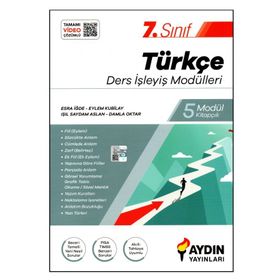 7. Sınıf Aydın Türkçe Ders İşleyiş Modülleri-Aydın Yayınları