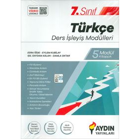 7. Sınıf Aydın Türkçe Ders İşleyiş Modülleri-Aydın Yayınları