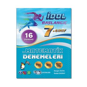 7. Sınıf Başlangıç Matematik 16 Deneme 2022 - İdol Yayınları