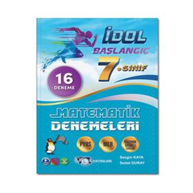 7. Sınıf Başlangıç Matematik 16 Deneme 2022 - İdol Yayınları