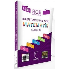 7. Sınıf Beceri Temelli ROS Matematik Soruları - Karekök Yayınları