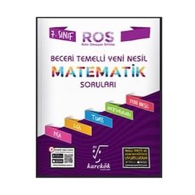 7. Sınıf Beceri Temelli ROS Matematik Soruları - Karekök Yayınları