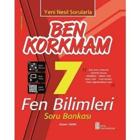 7. Sınıf Ben Korkmam Fen Bilimleri Soru Bankası Ata Yayıncılık