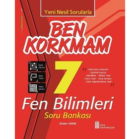 7. Sınıf Ben Korkmam Fen Bilimleri Soru Bankası Ata Yayıncılık