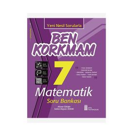7. Sınıf Ben Korkmam Matematik Soru Bankası Ata Yayıncılık