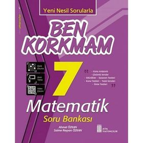 7. Sınıf Ben Korkmam Matematik Soru Bankası Ata Yayıncılık