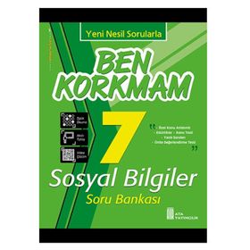 7. Sınıf Ben Korkmam Sosyal Bilgiler Soru Bankası Ata Yayıncılık