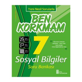 7. Sınıf Ben Korkmam Sosyal Bilgiler Soru Bankası Ata Yayıncılık