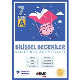 7. Sınıf Bilişsel Beceriler Geliştirme Aktiviteleri Seti A B C Seri - Curious Genius Yayınları
