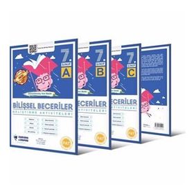 7. Sınıf Bilişsel Beceriler Geliştirme Aktiviteleri Seti A B C Seri - Curious Genius Yayınları