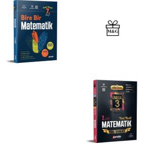 7. Sınıf Birebir ve Çetin Ceviz Omega 3 Matematik Soru Bankası