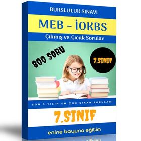 7. Sınıf Bursluluk Sınav Soruları - En Çok Çıkan Soruları